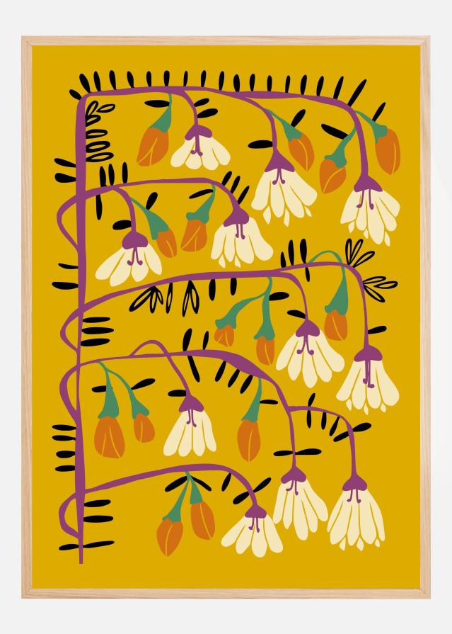 Matisse expression serenity yellow Poszter