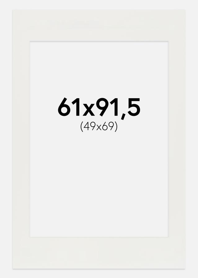 Paszpartu Fehér 3 mm Fehér él 61x91,5 cm (49x69)