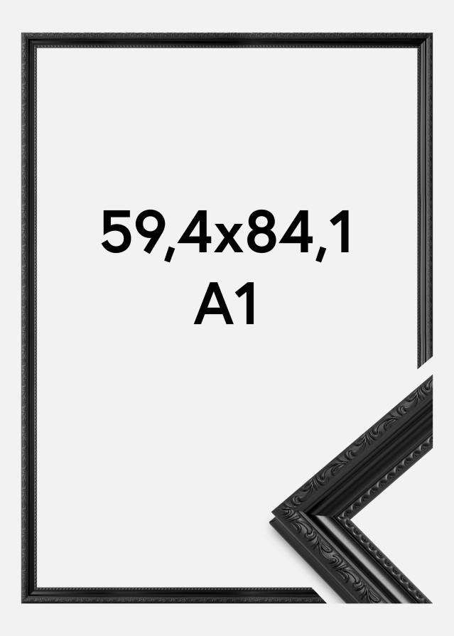 Keret Abisko Akrilüveg Fekete 59,4x84,1 cm (A1)