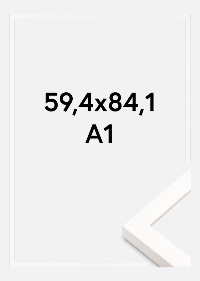 Brooke Keret Akrilüveg Fehér 59,4x84,1 cm (A1)