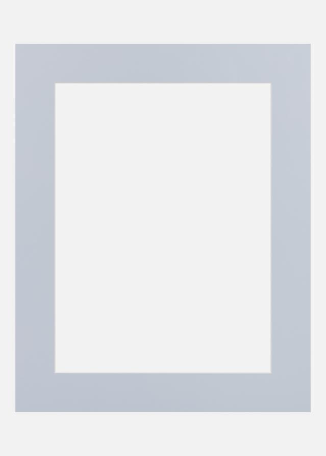 Paspártu Blue Satin (fehér mag) 30x30 cm (19x19)