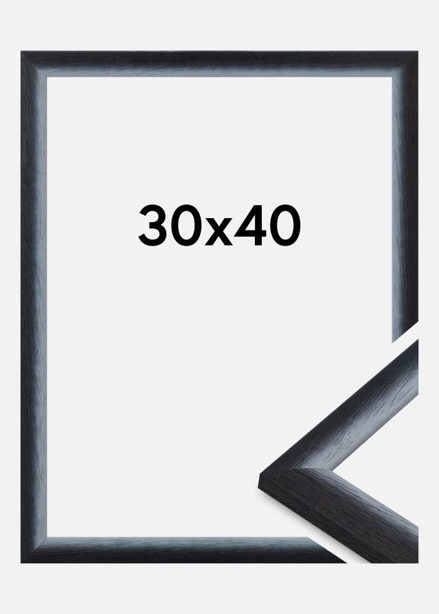 Keret Cornwall Akrilüveg Fekete 30x40 cm