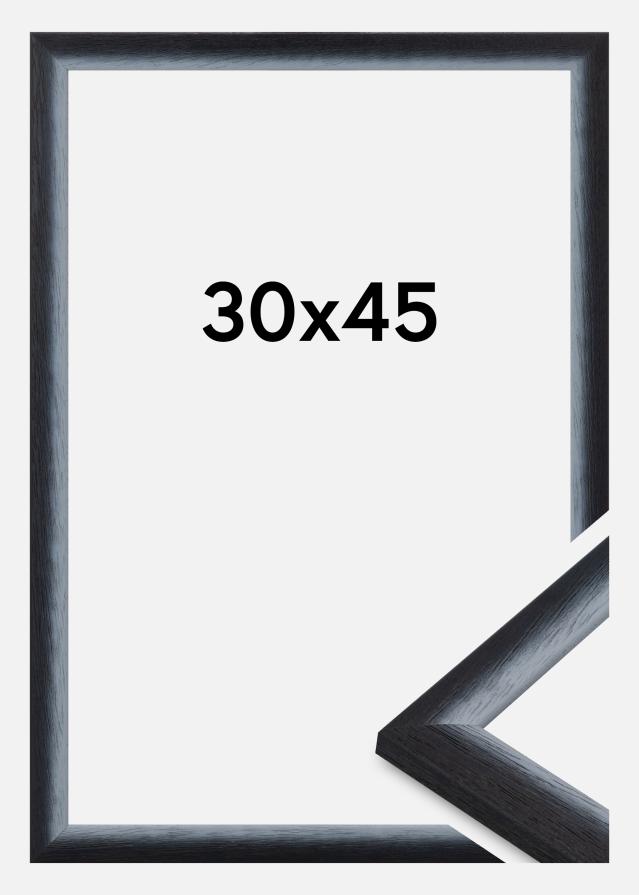 Keret Cornwall Akrilüveg Fekete 30x45 cm