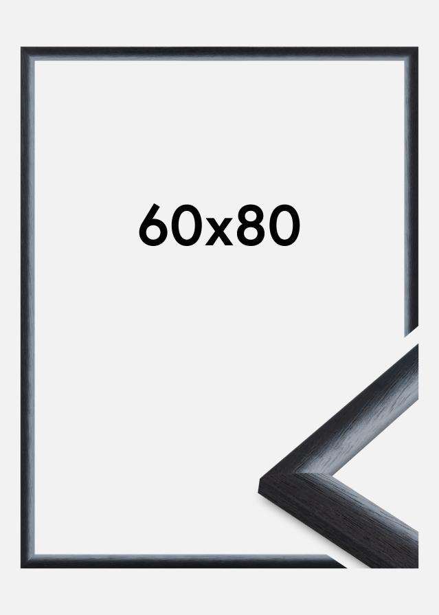 Keret Cornwall Akrilüveg Fekete 60x80 cm