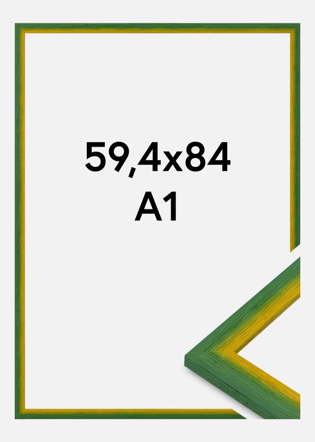 Keret Cornwall Akrilüveg Zöld 59,4x84,1 cm (A1)
