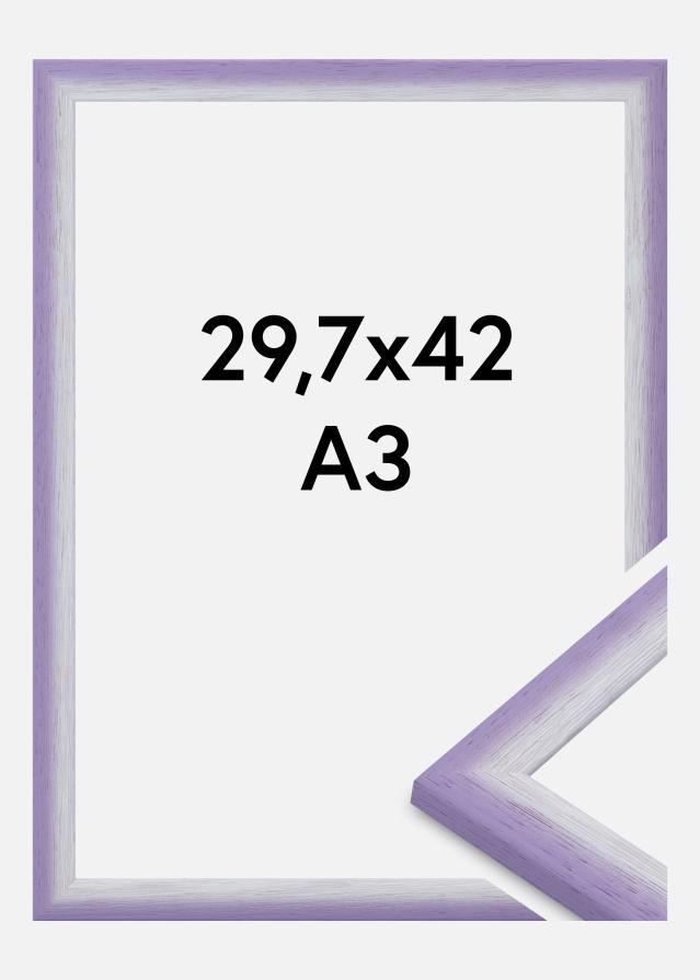Keret Cornwall Akrilüveg Világoslila 29,7x42 cm (A3)
