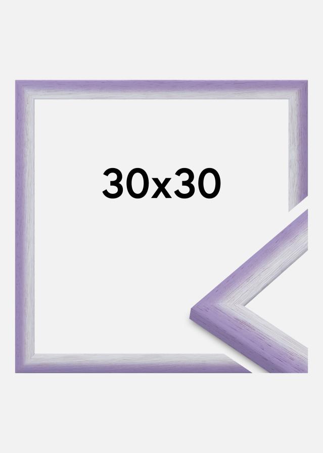 Keret Cornwall Akrilüveg Világoslila 30x30 cm