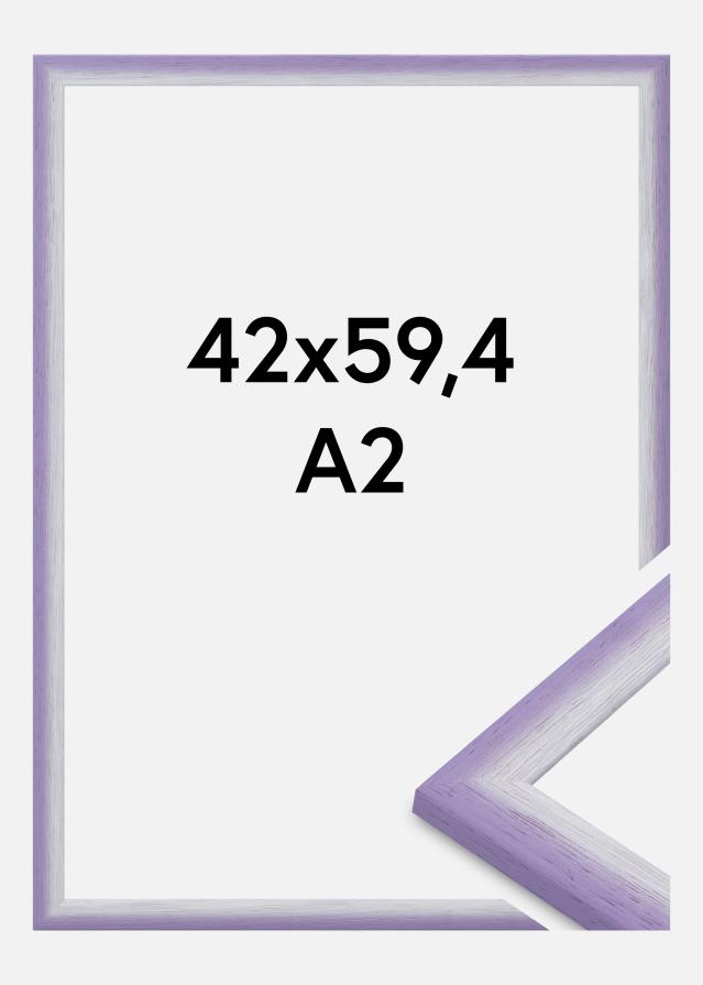 Keret Cornwall Akrilüveg Világoslila 42x59,4 cm (A2)