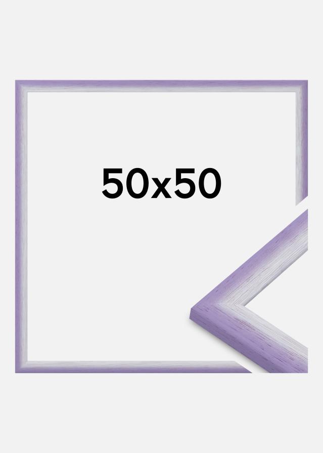 Keret Cornwall Akrilüveg Világoslila 50x50 cm