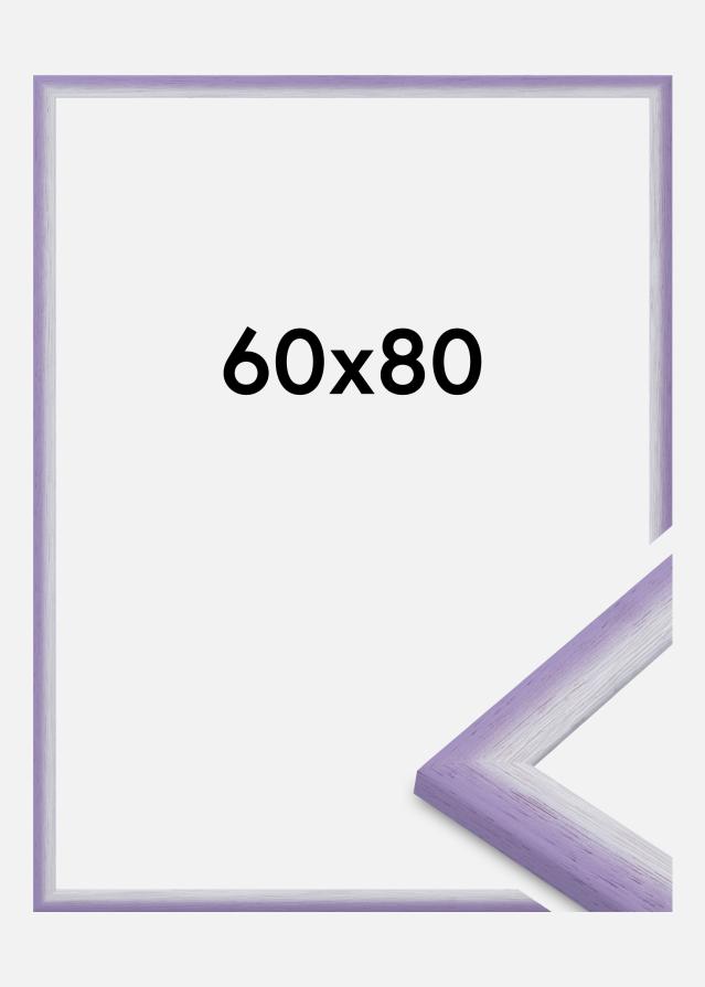 Keret Cornwall Akrilüveg Világoslila 60x80 cm
