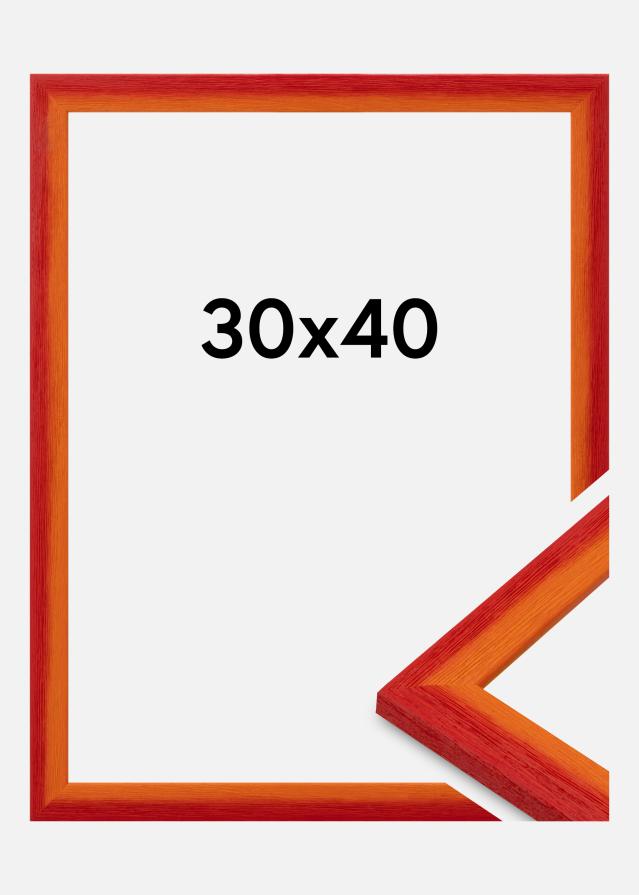 Keret Cornwall Akrilüveg Piros 30x40 cm