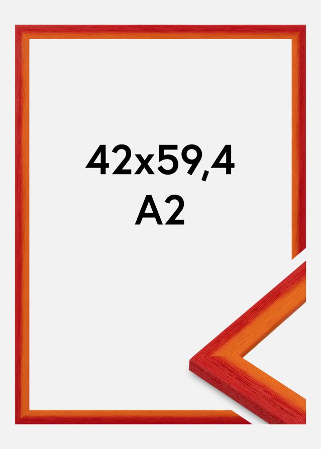 Keret Cornwall Akrilüveg Piros 42x59,4 cm (A2)