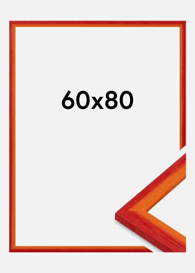 Keret Cornwall Akrilüveg Piros 60x80 cm