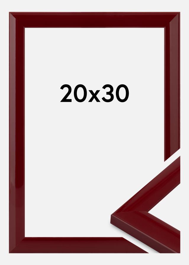 Keret Dorset Akrilüveg Sötétvörös 20x30 cm