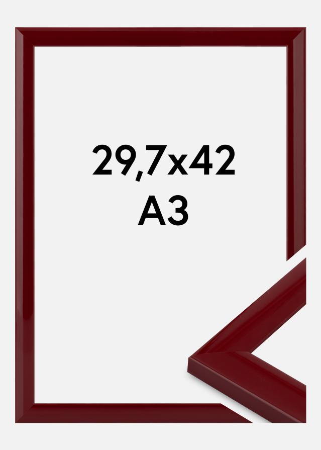 Keret Dorset Akrilüveg Sötétvörös 29,7x42 cm (A3)