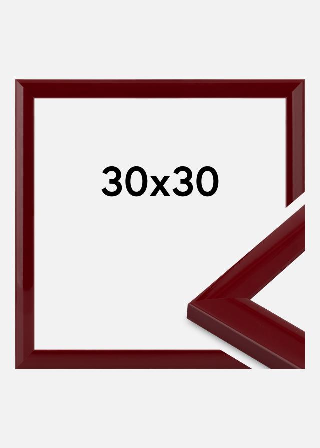 Keret Dorset Akrilüveg Sötétvörös 30x30 cm