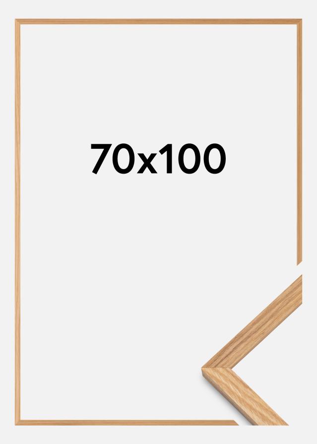 Keret Tömör Tölgy Akrilüveg 70x100 cm