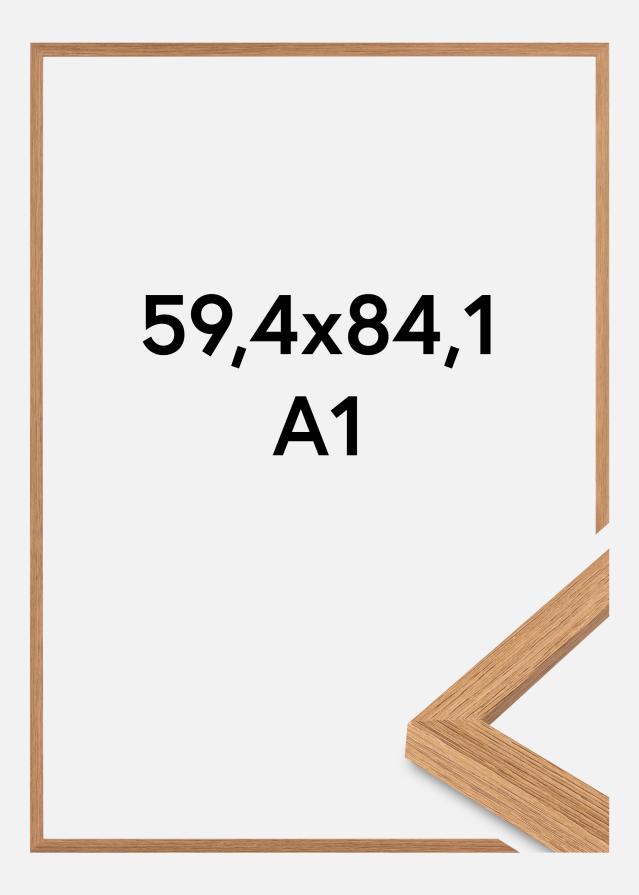 Keret Modern Akrilüveg Teak 59,4x84,1 cm (A1)