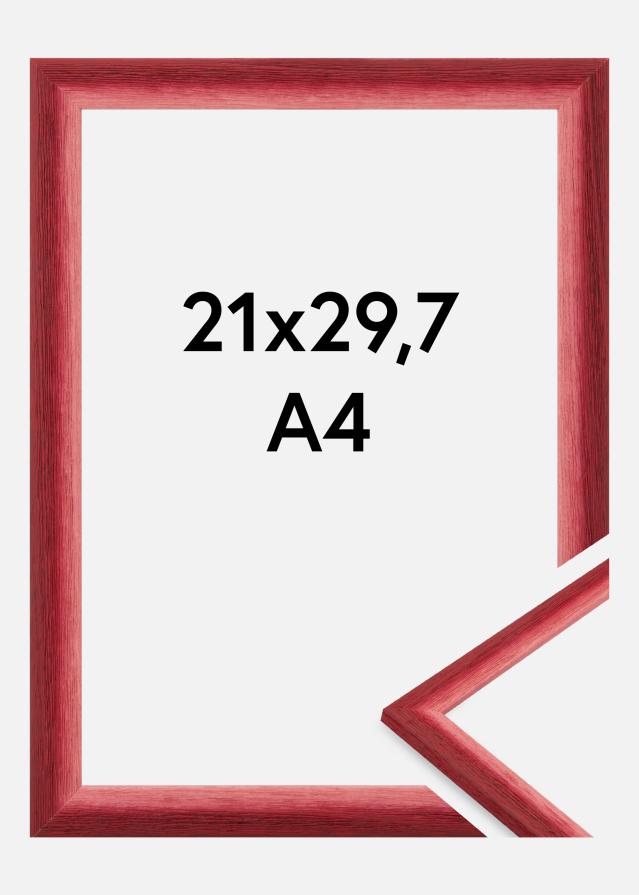 Keret Cornwall Akrilüveg Sötétvörös 21x29,7 cm (A4)