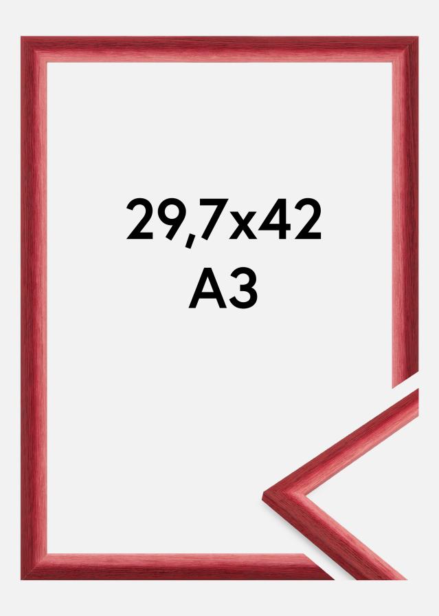 Keret Cornwall Akrilüveg Sötétvörös 29,7x42 cm (A3)