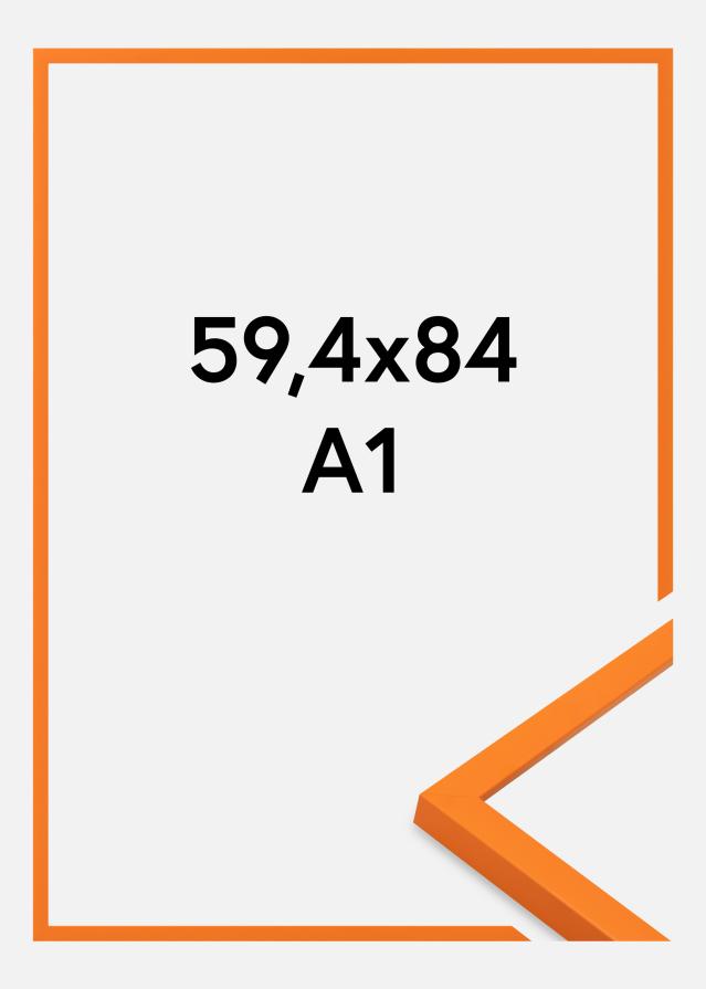 Keret Kent Akrilüveg Narancssárga 59,4x84,1 cm (A1)