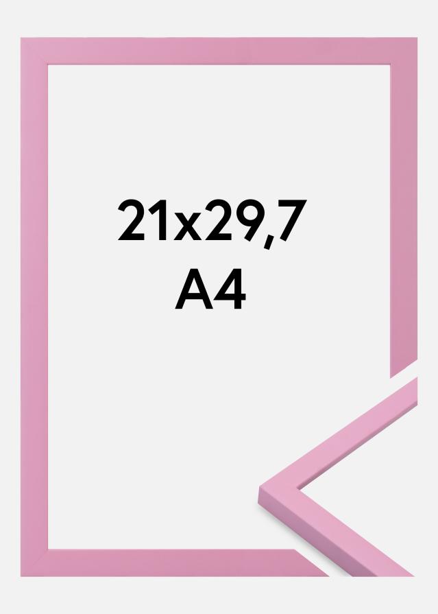 Keret Kent Akrilüveg Rózsaszín 21x29,7 cm (A4)