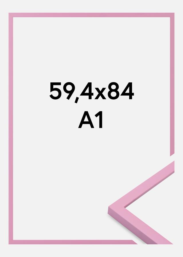 Keret Kent Akrilüveg Rózsaszín 59,4x84,1 cm (A1)