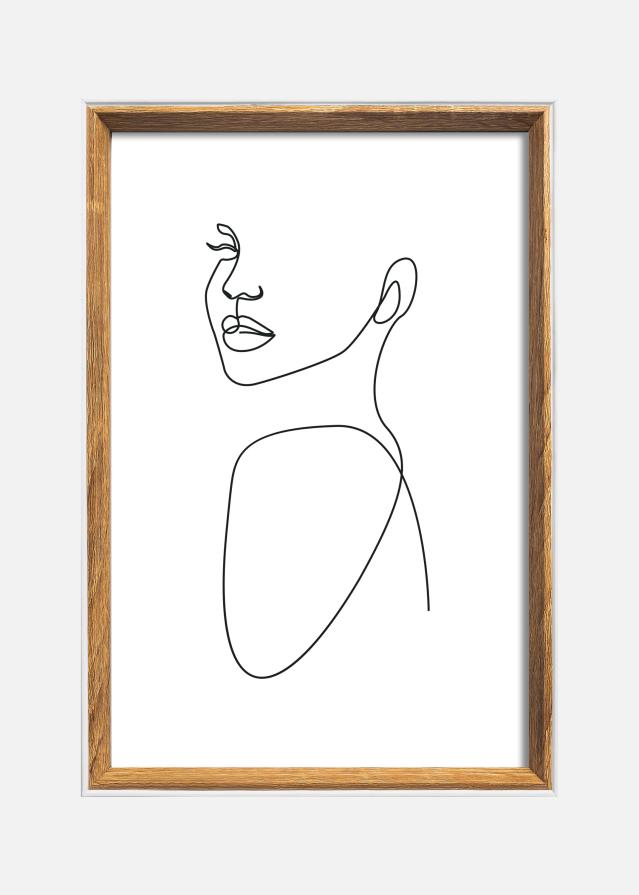 Keret Silhouette Dió 20x30 cm