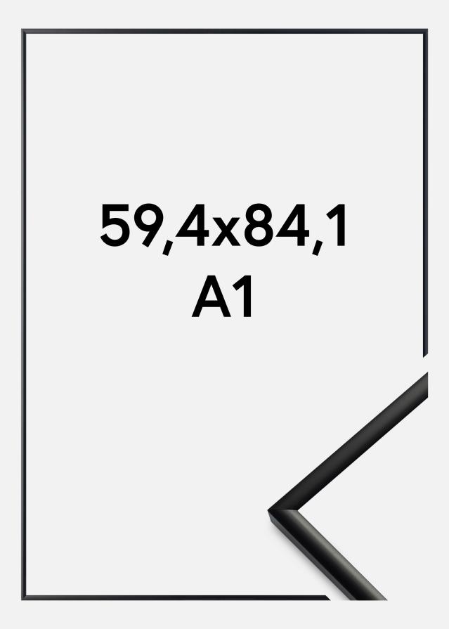 Keret New Lifestyle Akrilüveg Matt Fekete 59,4x84,1 cm (A1)