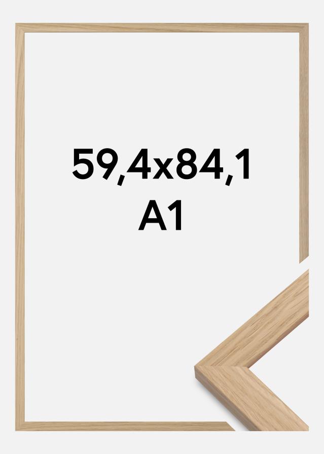 Keret Tölgyfa Akrilüveg 59,4x84,1 cm (A1)