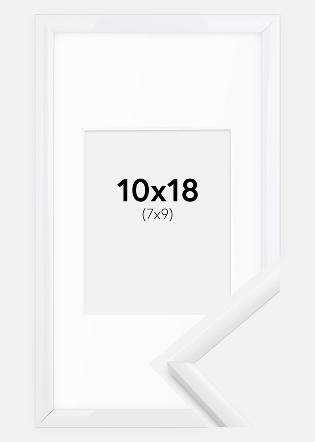 Keret New Lifestyle Fehér 10x18 cm - Paszpartuk Fehér 8x10 cm