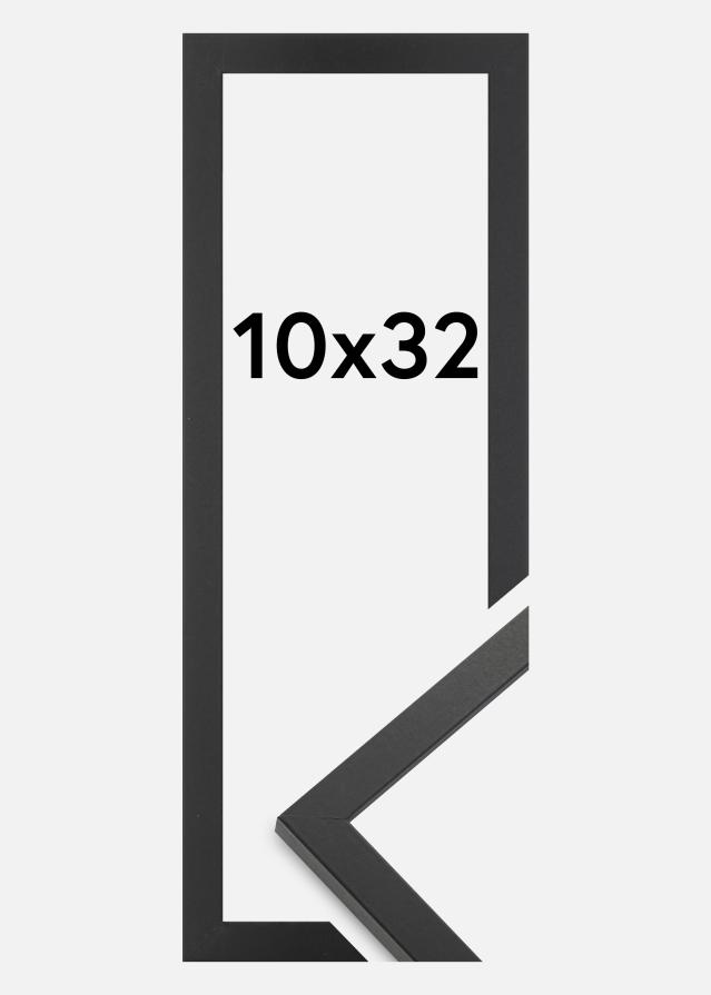 Keret Trendy Akrilüveg Fekete 10x32 cm