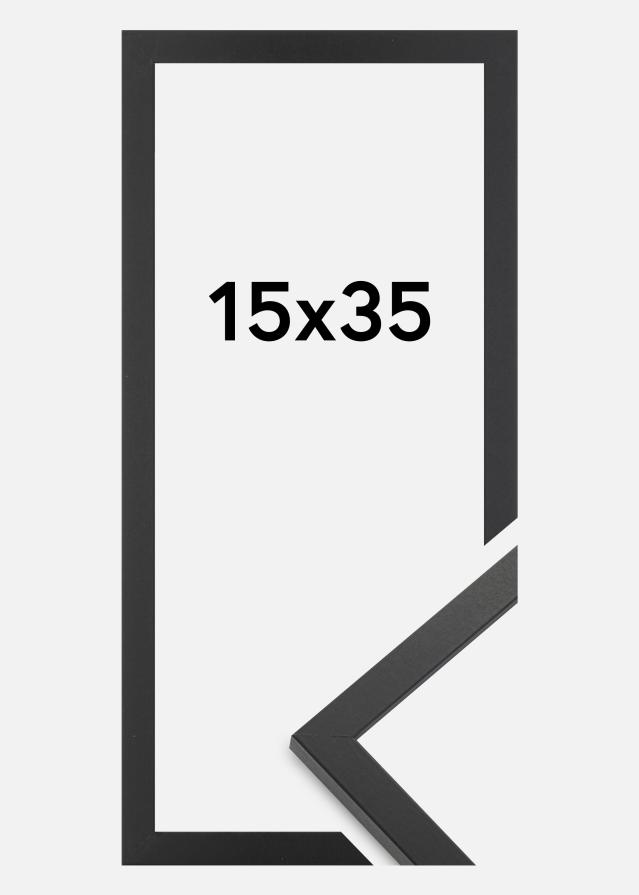 Keret Trendy Akrilüveg Fekete 15x35 cm
