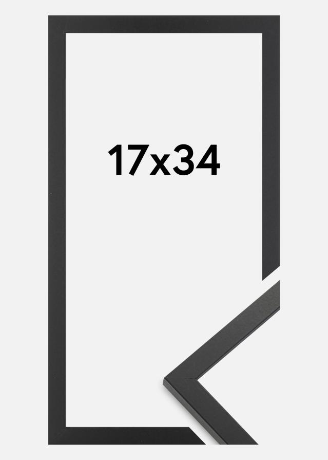 Keret Trendy Akrilüveg Fekete 17x34 cm