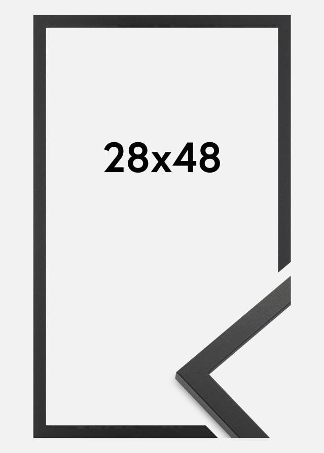Keret Trendy Akrilüveg Fekete 28x48 cm