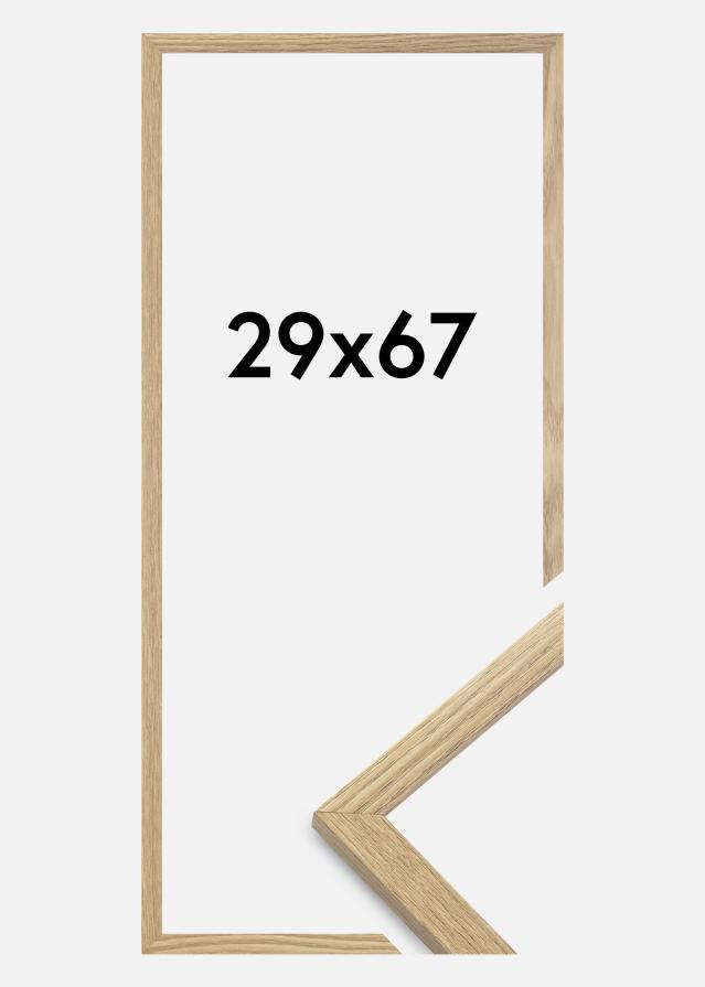 Keret Trendy Akrilüveg Tölgy 29x67 cm