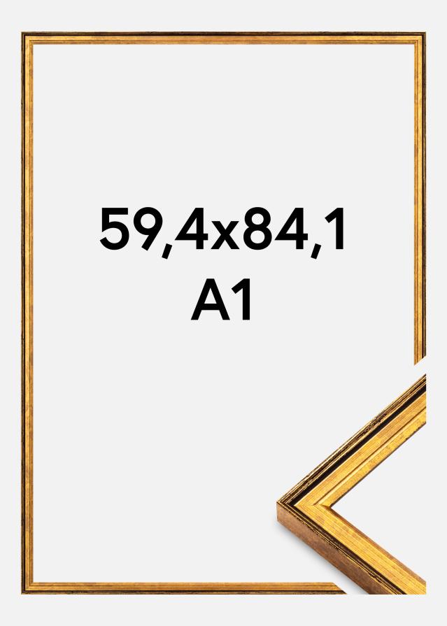 Keret Ringa Akrilüveg Arany 59,4x84,1 cm (A1)