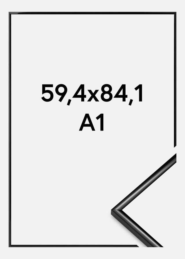 Keret Scandi Akrilüveg Fekete 59,4x84,1 cm (A1)