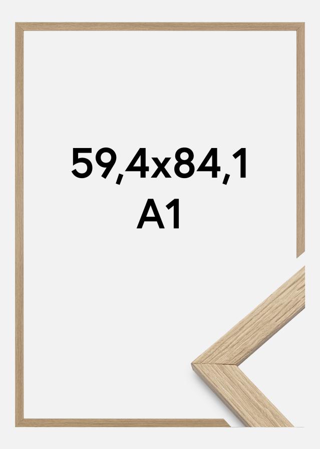 Keret Letisztult Akrilüveg Tölgy 59,4x84,1 cm (A1)
