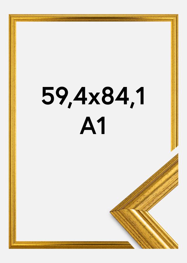 Keret Västkusten Akrilüveg Arany 59,4x84,1 cm (A1)