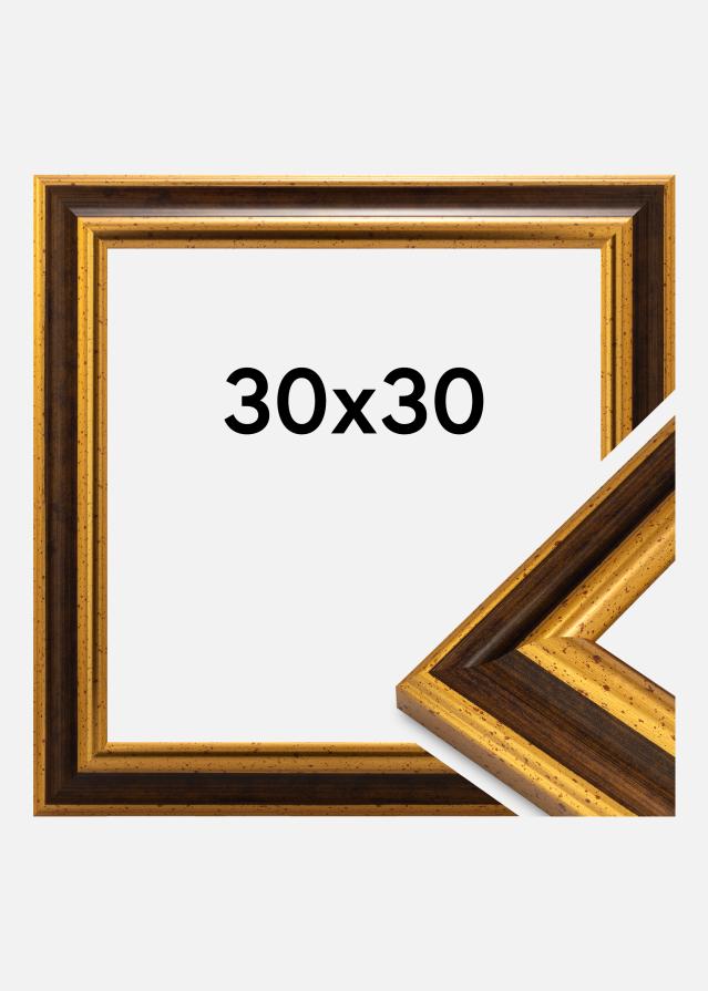 Keret Aberystwyth Akrilüveg Arany 30x30 cm