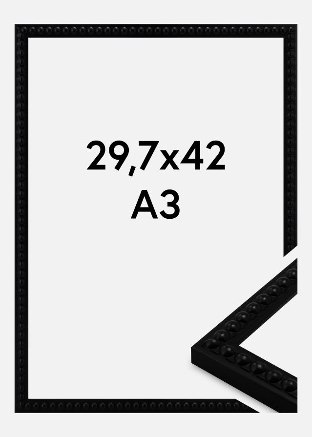 Keret Perla Akrilüveg Fekete 29,7x42 cm (A3)