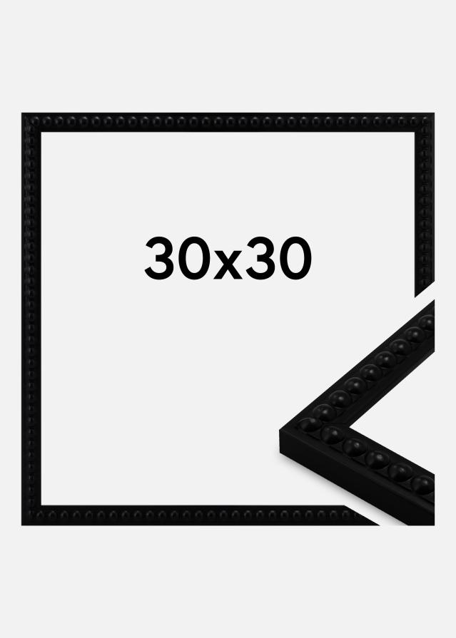 Keret Perla Akrilüveg Fekete 30x30 cm