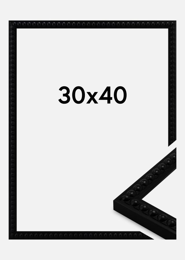 Keret Perla Akrilüveg Fekete 30x40 cm