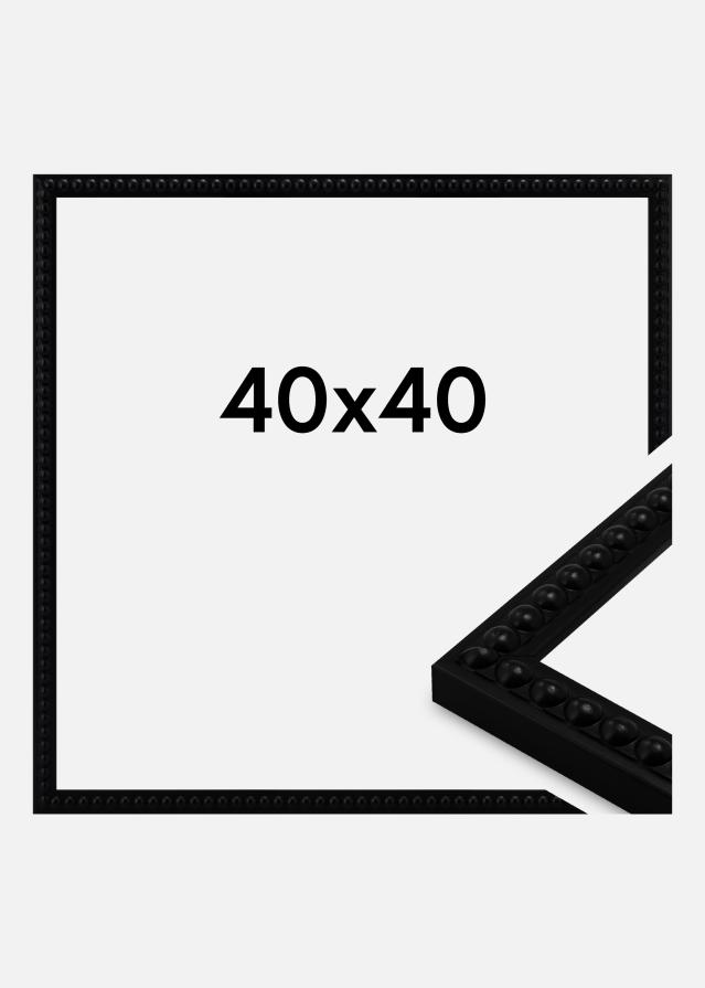 Keret Perla Akrilüveg Fekete 40x40 cm