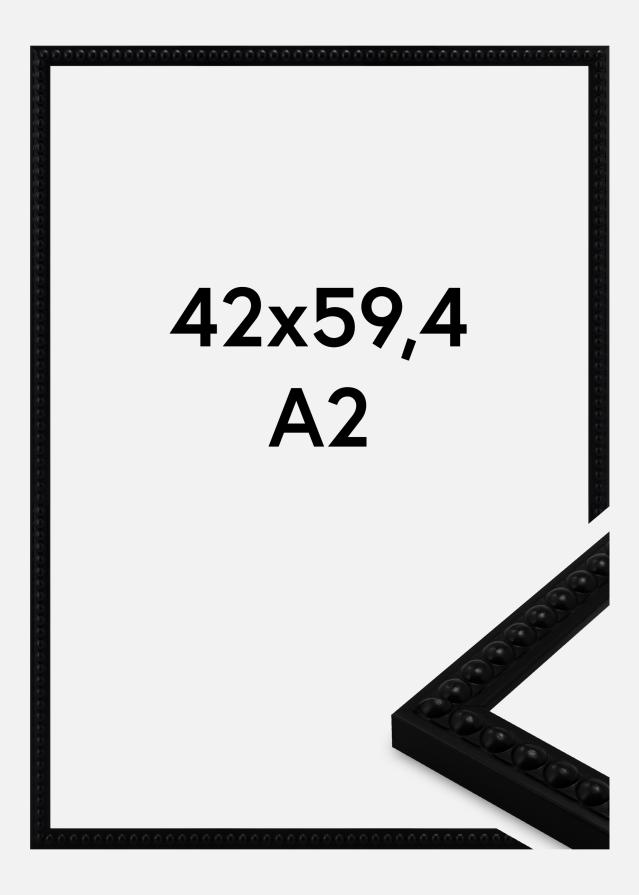 Keret Perla Akrilüveg Fekete 42x59,4 cm (A2)