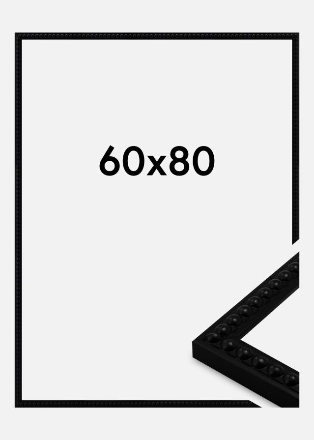 Keret Perla Akrilüveg Fekete 60x80 cm