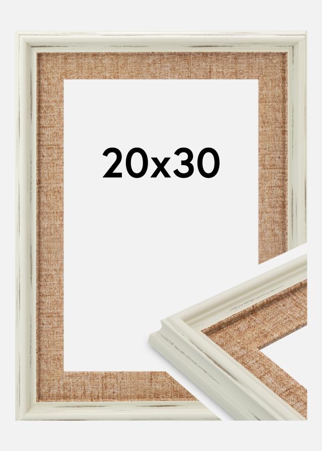 Keret Sandweave Akrilüveg Fehér 20x30 cm