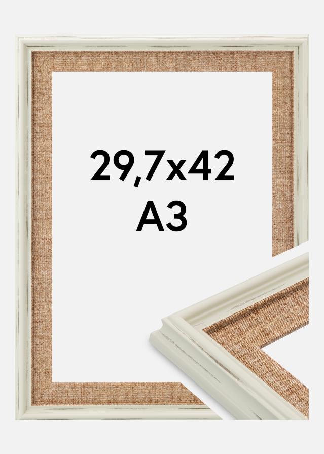 Keret Sandweave Akrilüveg Fehér 29,7x42 cm (A3)