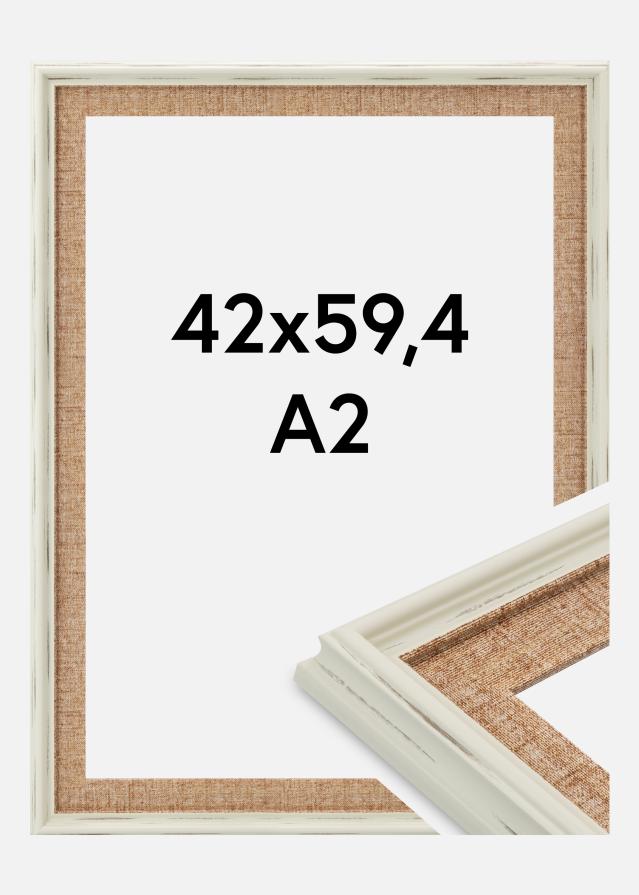 Keret Sandweave Akrilüveg Fehér 42x59,4 cm (A2)